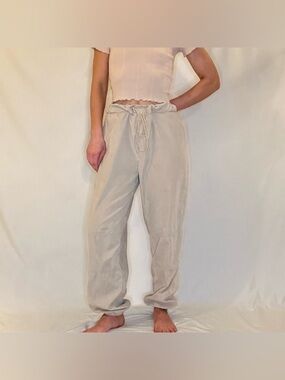Missguided Jogger Cargo Pants High Rise Relaxed Fit Drawstring Waist Women’s US2